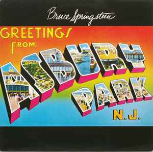 Bruce Springsteen Greetings From Asbury Park N.J. CBS 1984 - LP