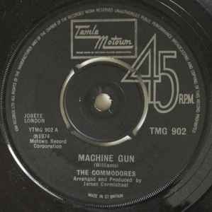 Commodores Machine Gun Tamla Motown 1974 - 7"