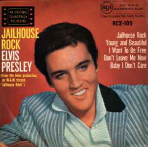 Elvis Presley - Jailhouse Rock - RCA - 7" - 1958