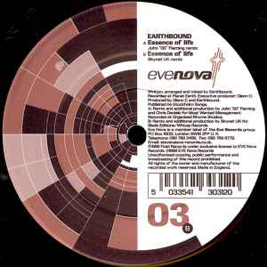 Earthbound Essence Of Life Eve Nova 1999 - 12"