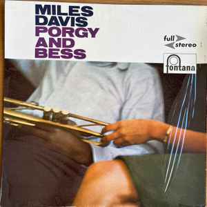 Miles Davis Porgy And Bess Fontana 1959 - LP