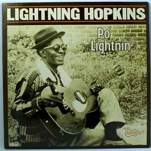 Lightnin' Hopkins Po' Lightnin' Arhoolie Records - 1983 - LP