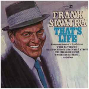 Frank Sinatra That's Life 1966 – UK Vinyl, LP, Mono Reprise Records – RLP 1020