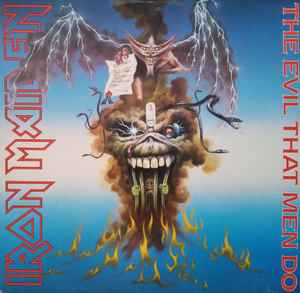 Iron Maiden The Evil That Men Do EMI 1988 - 12"