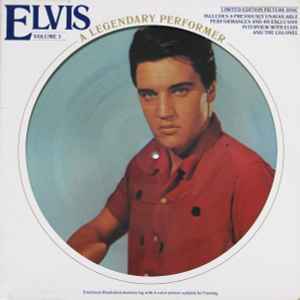 Elvis Presley - A Legendary Performer - Volume 3 LP, Ltd, Pic, Blu RCA, RCA CPL1-3078, CPL1-3082 1978 US