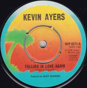 Kevin Ayers - Falling In Love Again - Island Records - 7" - 1976