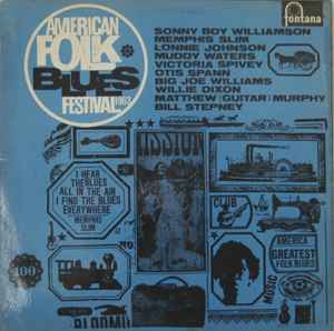 Various American Folk Blues Festival 1963 Fontana 1963 - LP