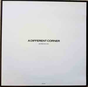George Michael A Different Corner Epic 1986  - 12"