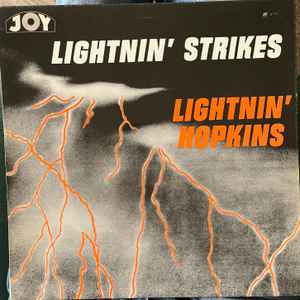 Lightnin' Hopkins Lightnin' Strikes 1968 – UK Vinyl, LP, Album, Reissue Joy Records (3) – JOY 115