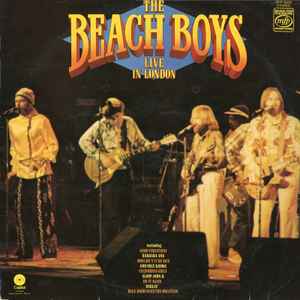 The Beach Boys - Live In London LP, Album, RE Music For Pleasure MFP 50345 1977 UK