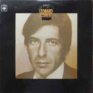 Leonard Cohen Songs Of Leonard Cohen CBS 1968 - LP