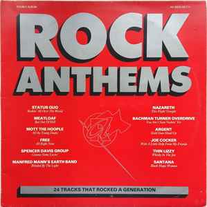 Various Rock Anthems K-Tel 1985 - 2xLP