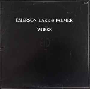 Emerson, Lake & Palmer Works (Volume 1) Atlantic 1977 - 2xLP Trifold