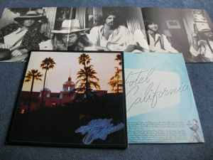 Eagles Hotel California Asylum Records  - LP Gat