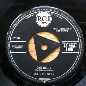 Elvis Presley - One Night / I Got Stung - RCA - 7" - 1959