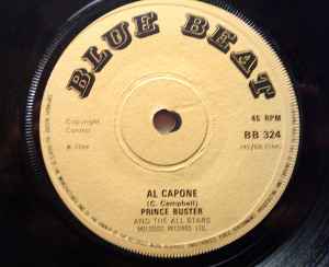 Prince Buster's All Stars Al Capone Blue Beat 1964 - 7"