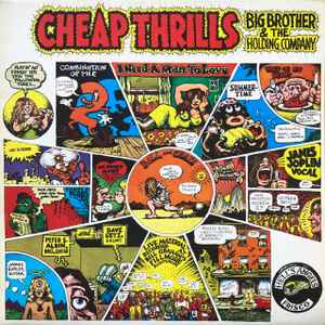 Big Brother & The Holding Company Cheap Thrills CBS 1982 - LP