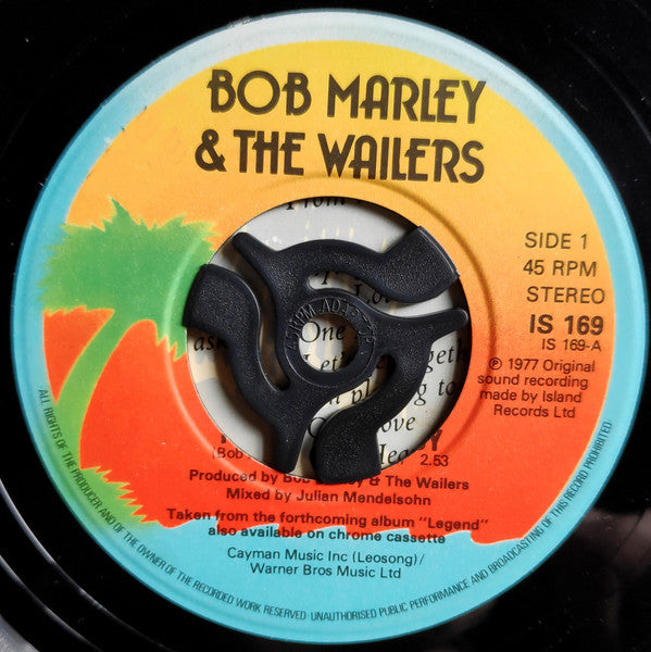Bob Marley & The Wailers One Love/People Get Ready Island Records 1984 - 7" Jukebox