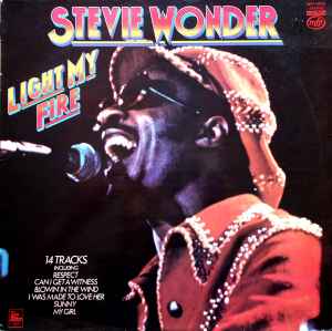 Stevie Wonder - Light My Fire LP, Comp Music For Pleasure, Tamla Motown MFP 50420 1979 UK