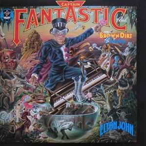 Elton John Captain Fantastic And The Brown Dirt Cowboy DJM Records 1975 - LP Gat