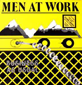 Men At Work Business As Usual Epic 1982 - LP