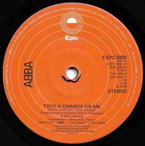 ABBA – Take A Chance On Me – Epic – 7" – 1978
