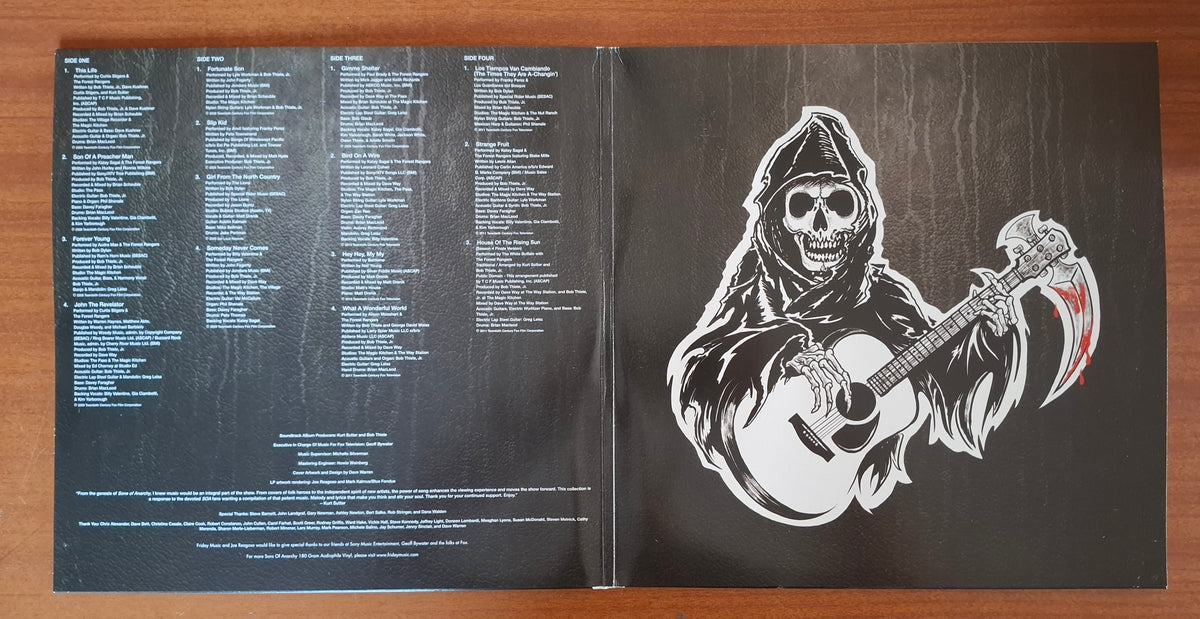 Various Songs Of Anarchy (Music From Sons Of Anarchy Seasons 1-4) Columbia - Friday Music 2015 - 2xLP - Limited Edition - Clear